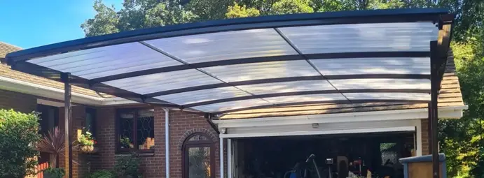 A2z Archway Canopy installation in UK