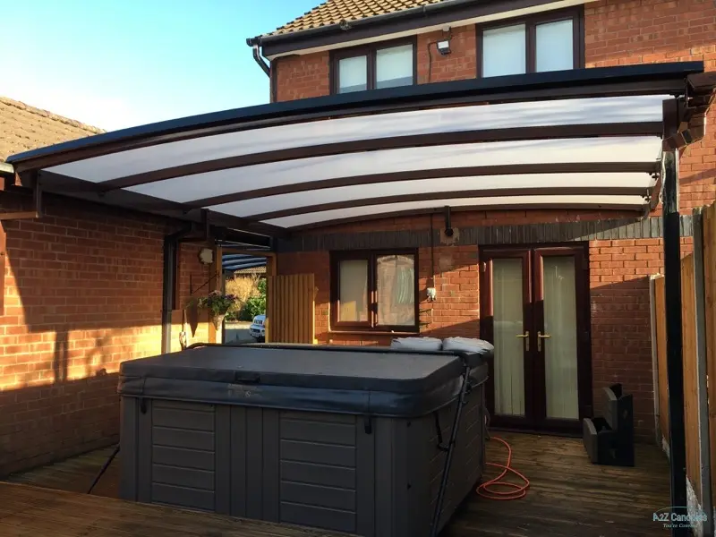 A2z Archway Canopy installation in UK