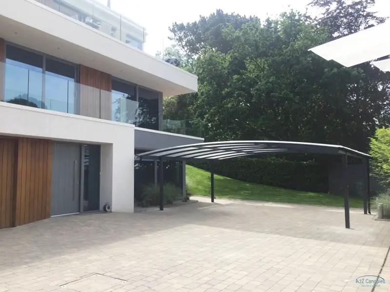 A2z Archway Canopy installation in UK