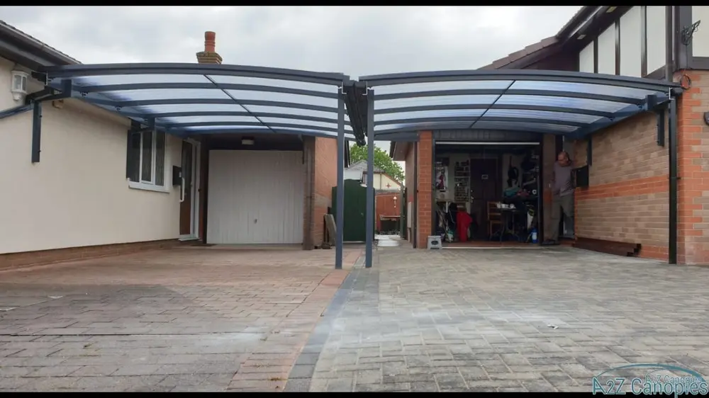 A2z Archway Canopy installation in UK