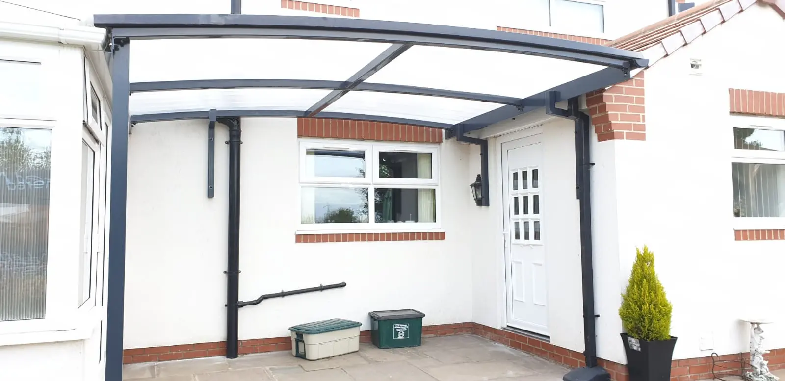 A2z Archway Canopy installation in UK
