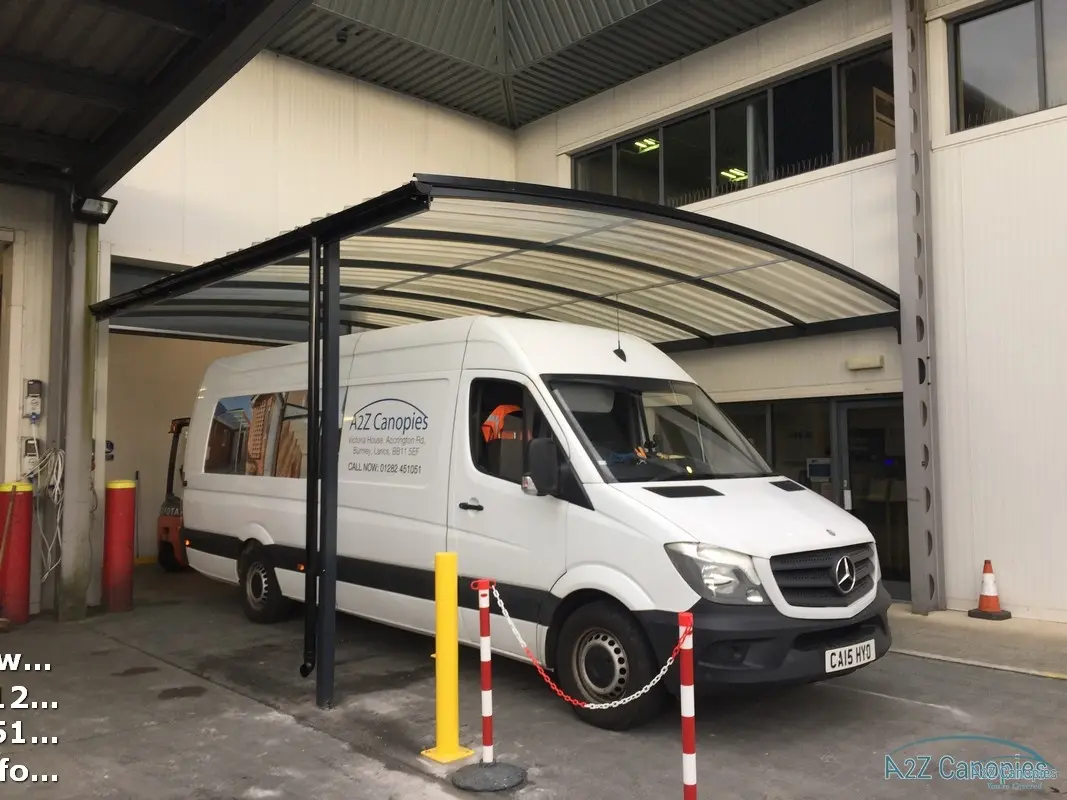 A2z Archway Canopy installation in UK