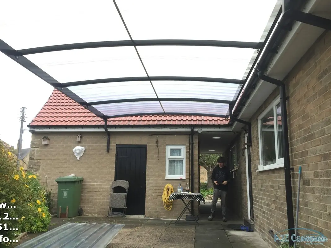 A2z Archway Canopy installation in UK