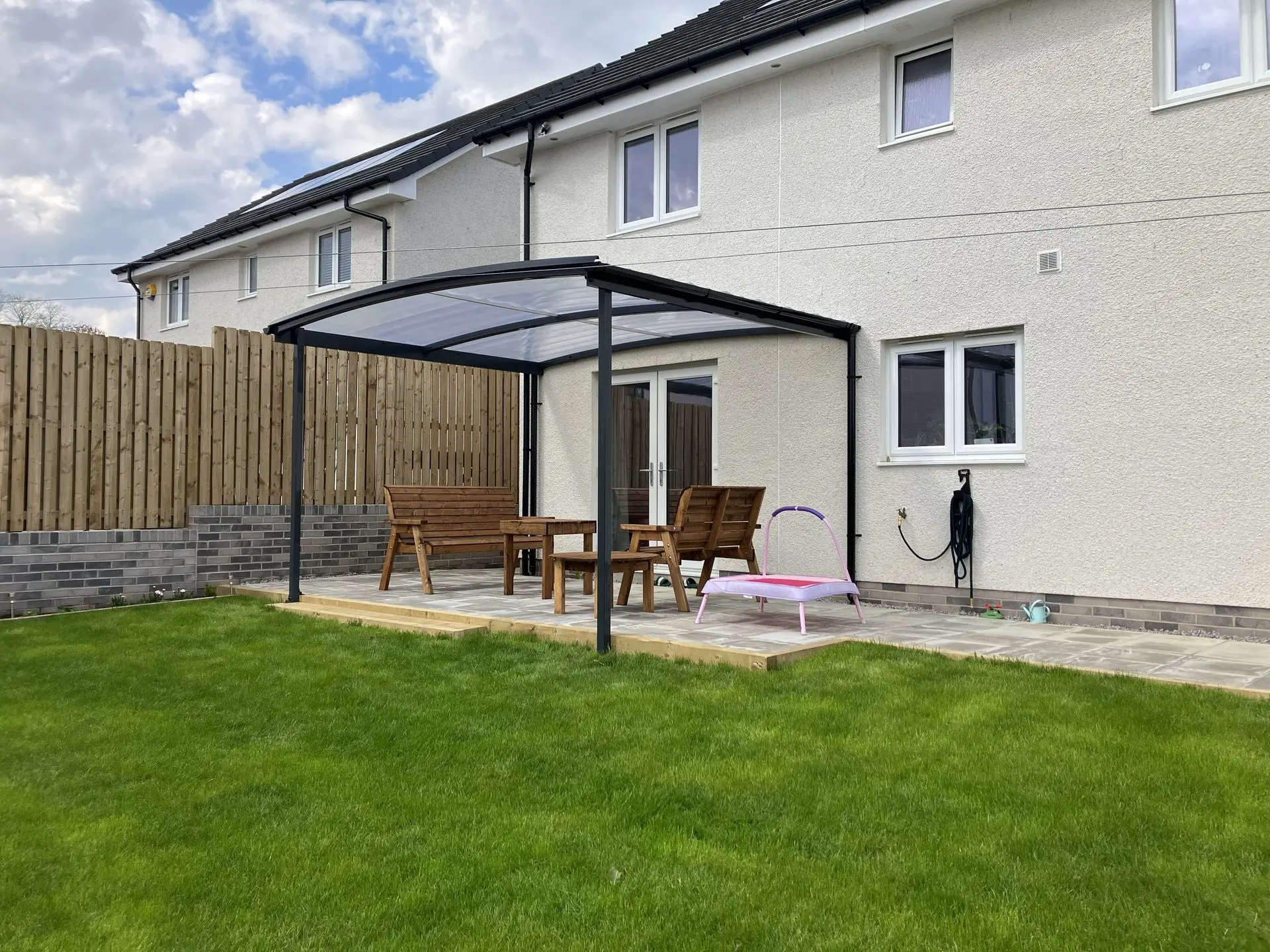 A2z Archway Canopy installation in UK