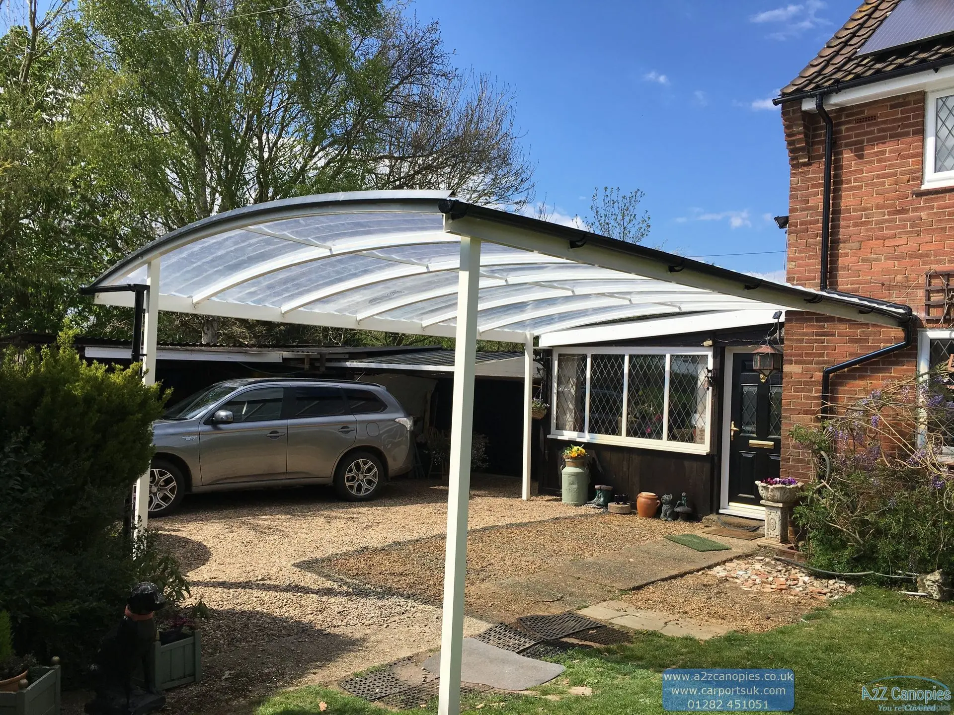 A2z Archway Canopy installation in UK