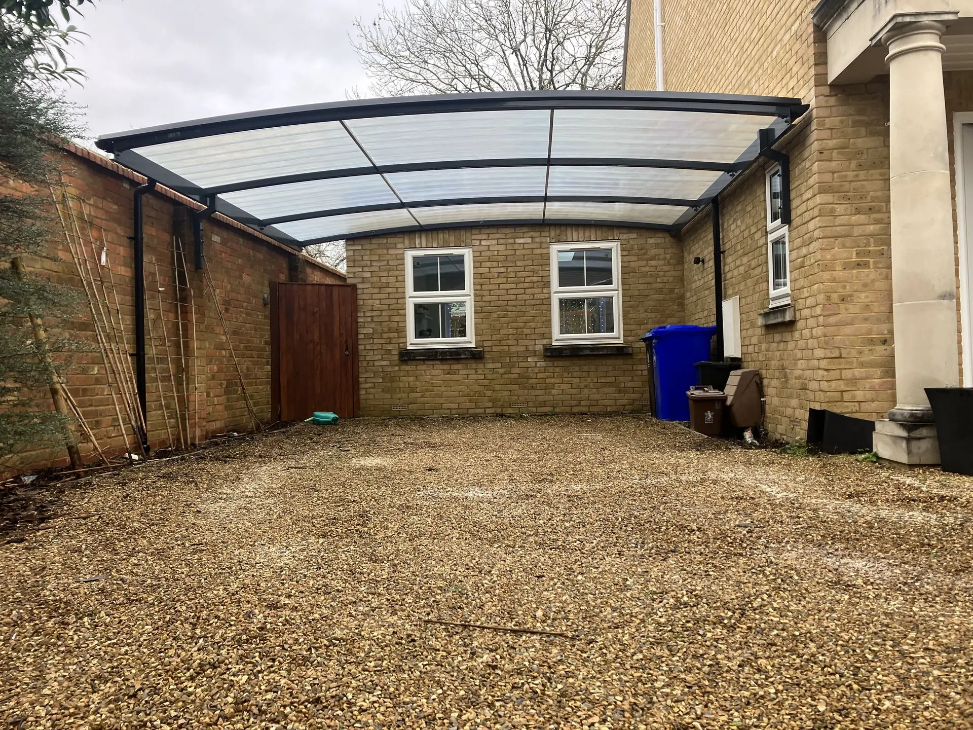 A2z Archway Canopy installation in UK