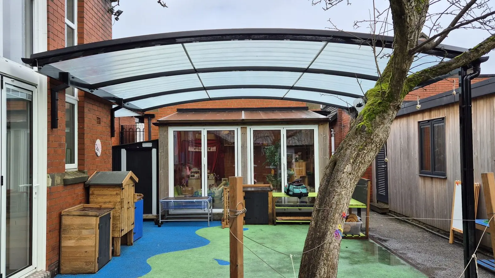 After canopy isntallaiton 